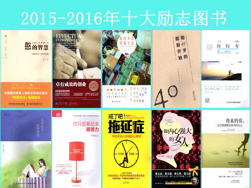 2015-2016年十大勵志圖書 點亮人生，激發無限潛能